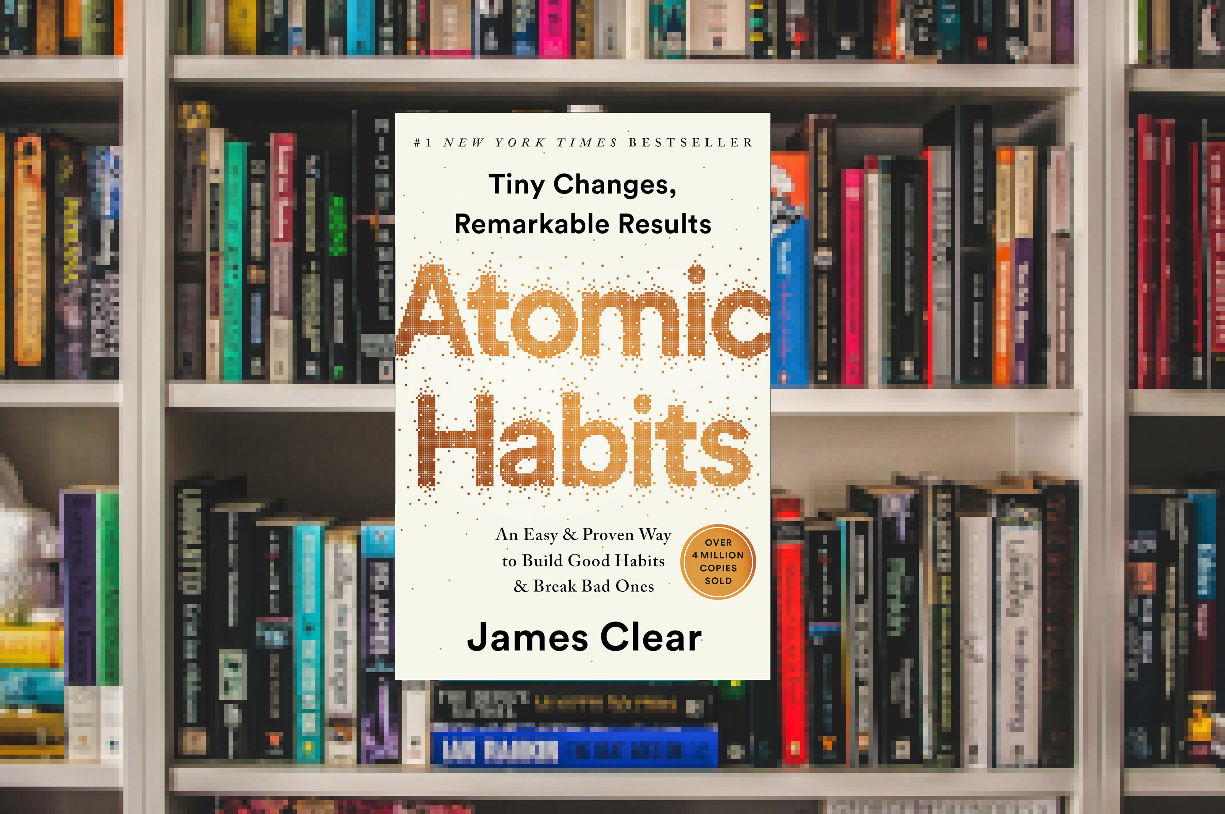 The book cover of Atomic Habits The book cover of Atomic Habits