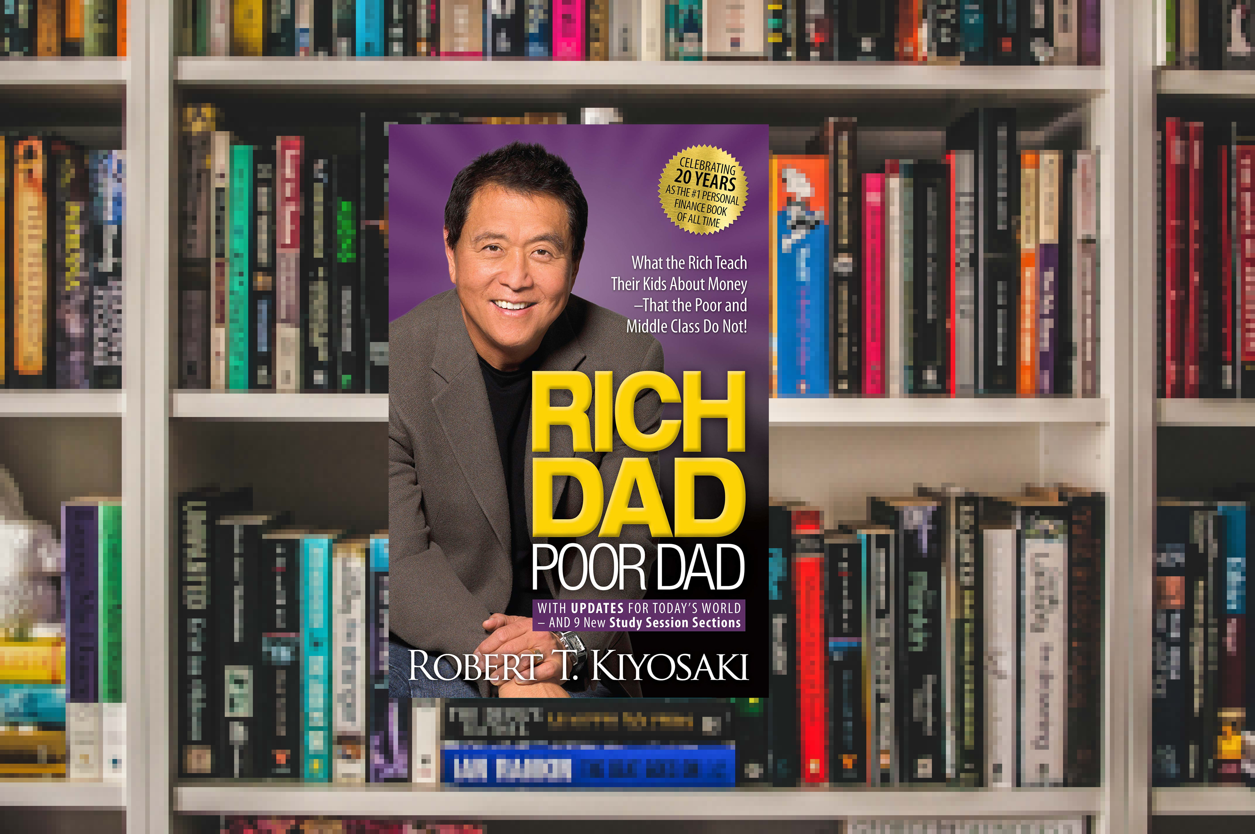 The book cover of Rich Dad Poor Dad The book cover of Rich Dad Poor Dad