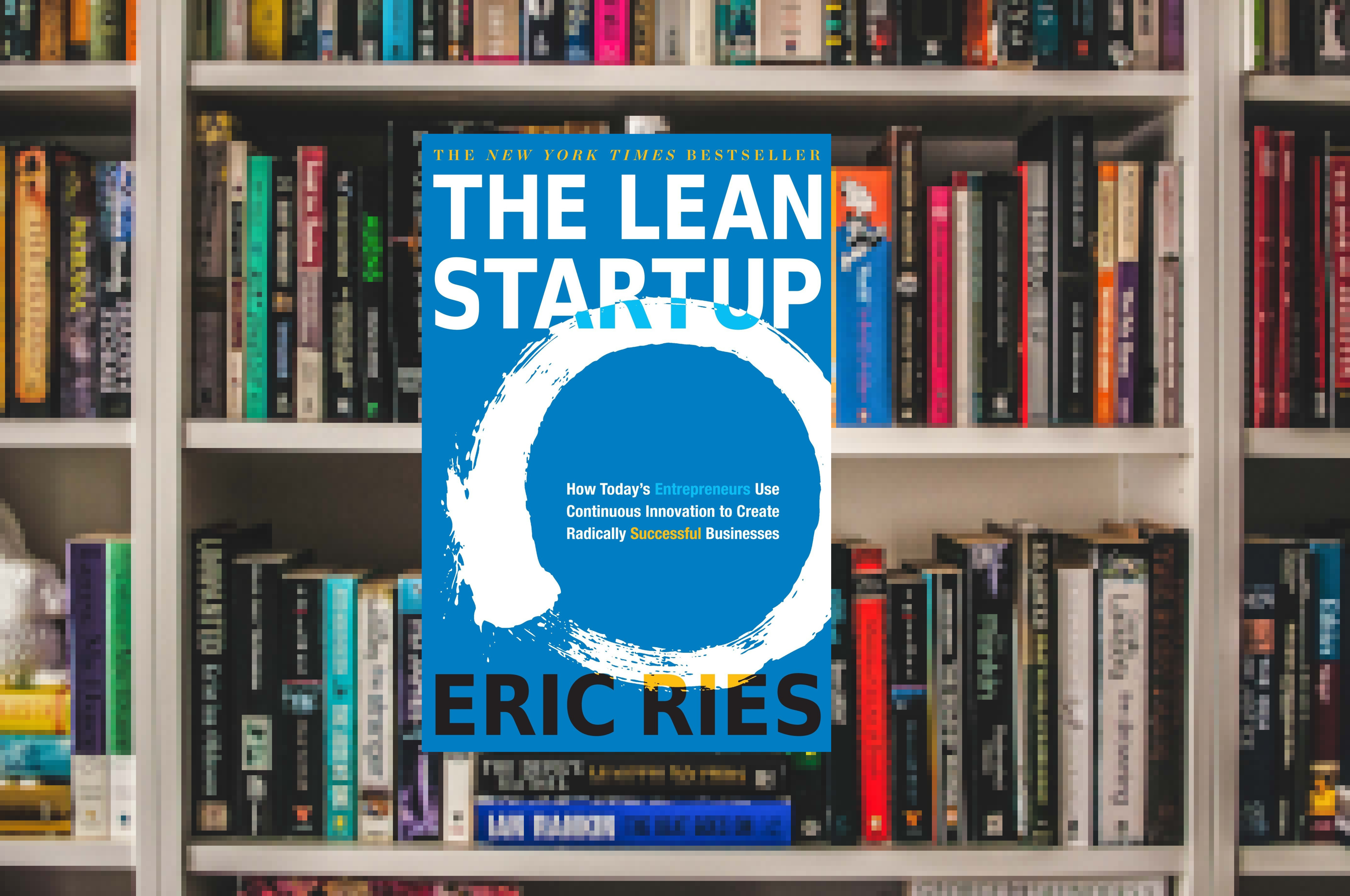 The book cover of The Lean Startup The book cover of The Lean Startup